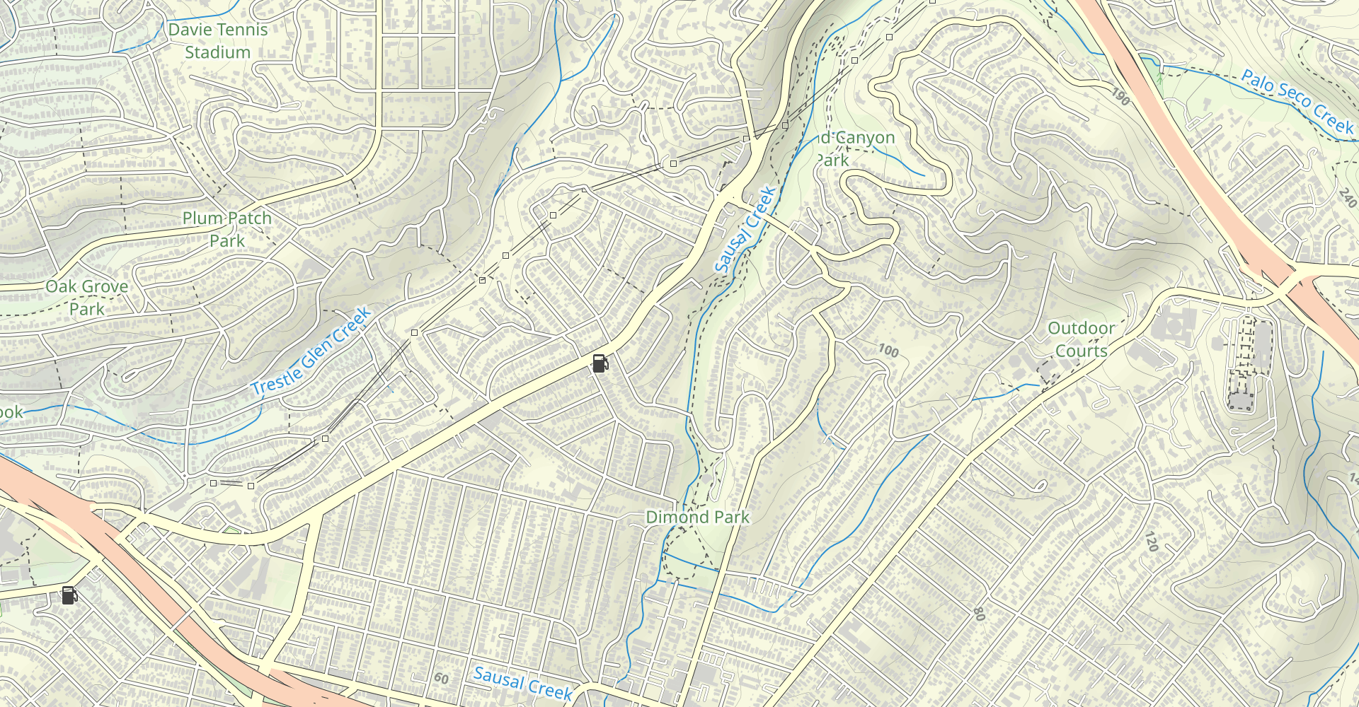 Old Cañon Trail and Sausal Creek Loop