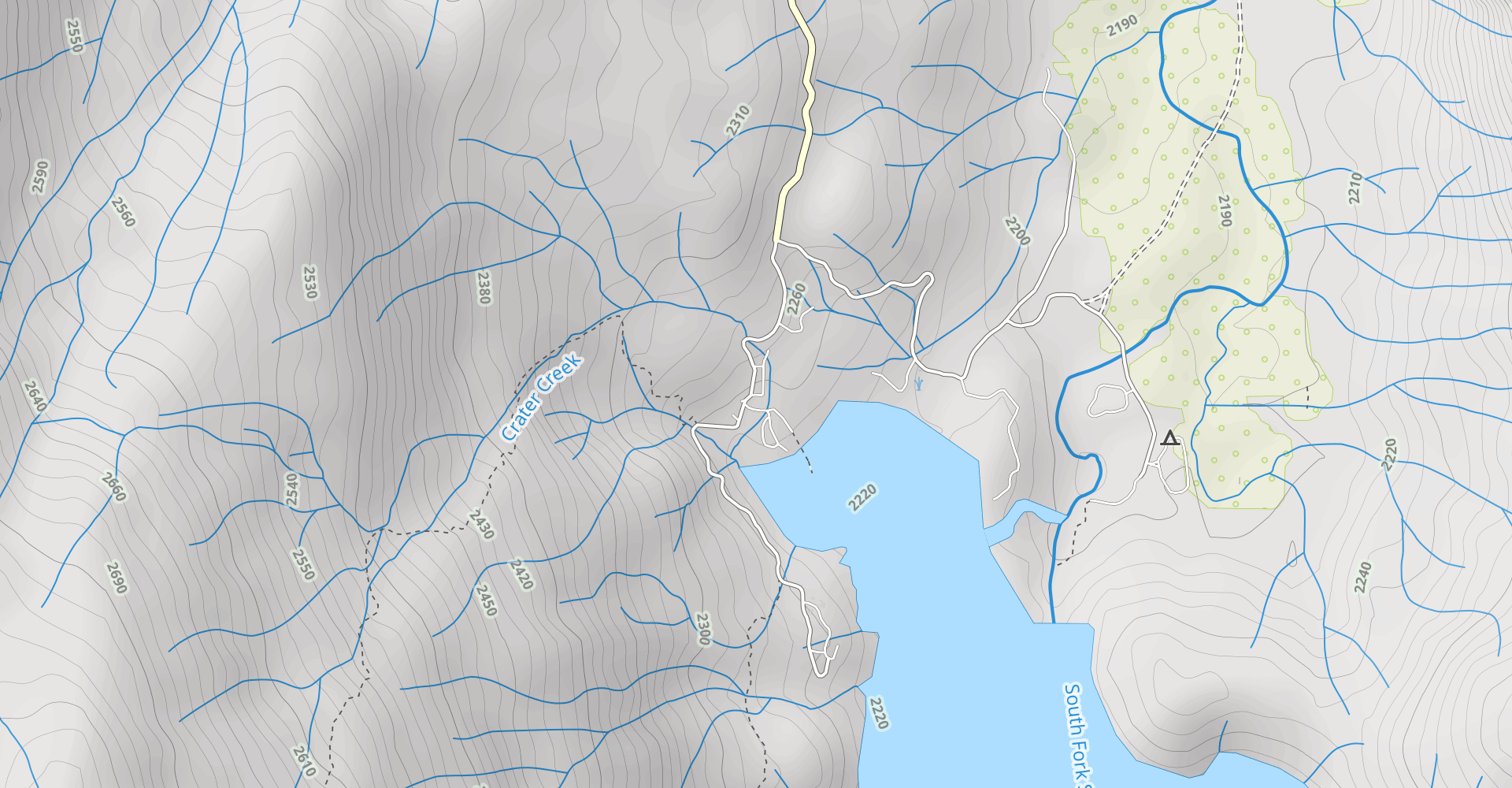 Florence Lake to Edison Lake via John Muir Trail