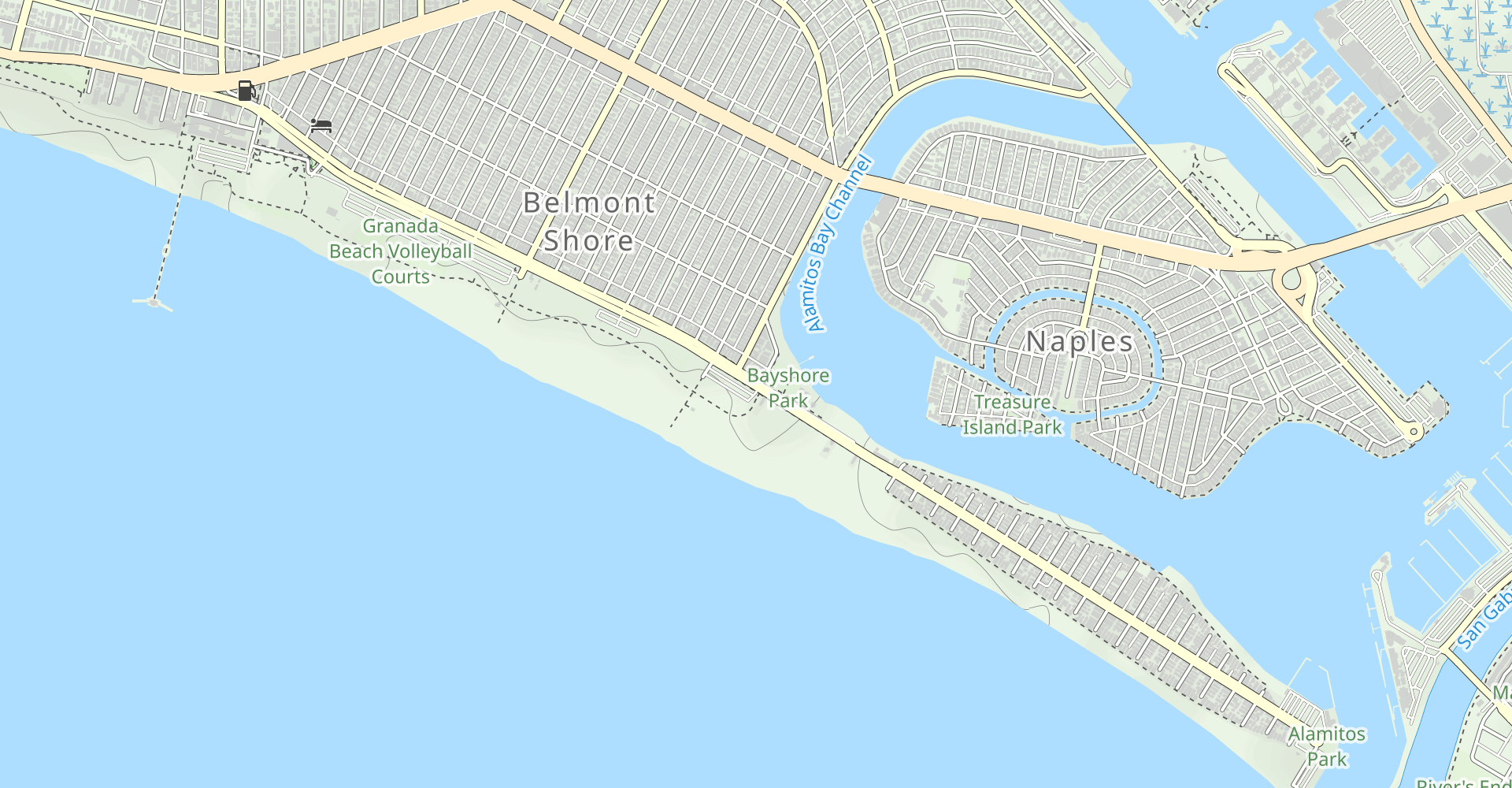 Shoreline and Los Angeles River Bike Path