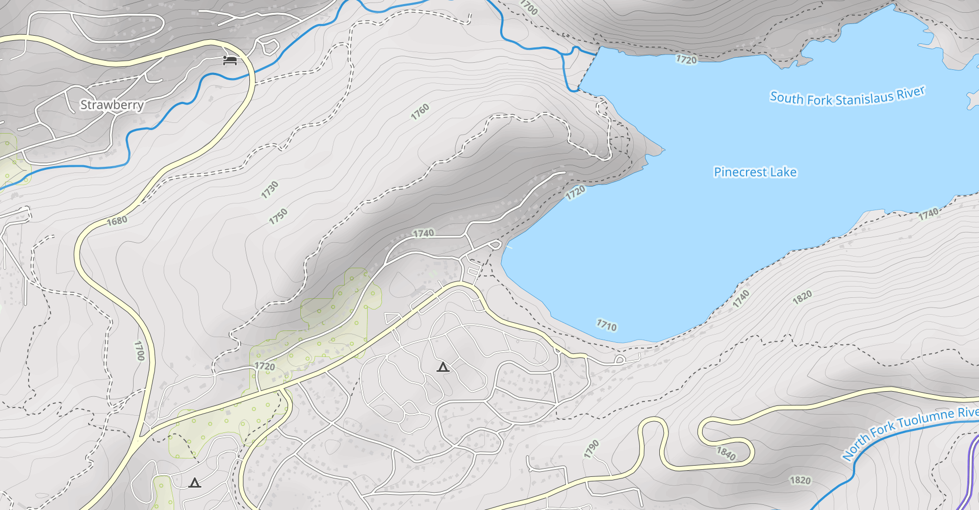 Pinecrest Lake Loop