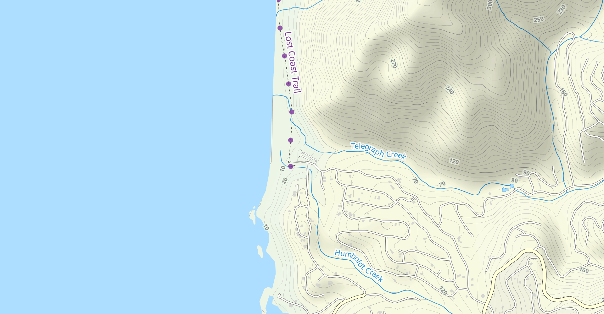 Horse Mountain Creek Trail