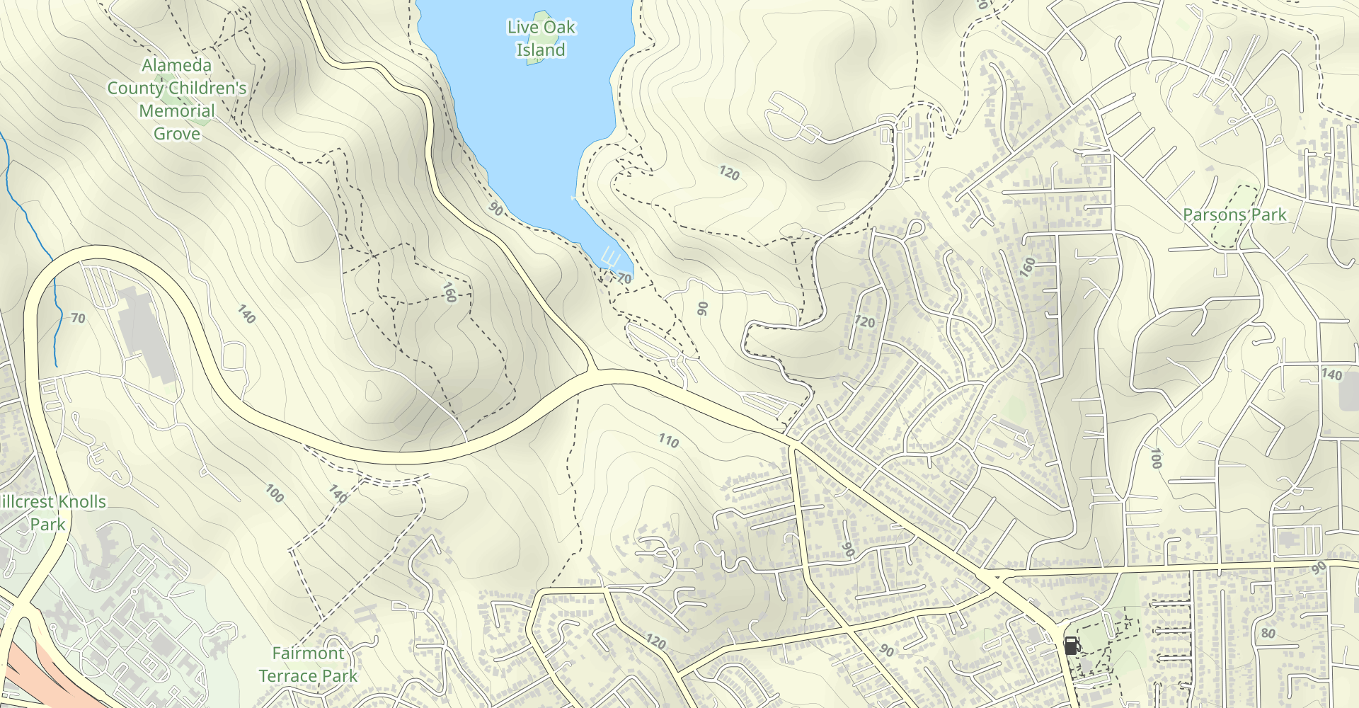East Shore, Indian Cove, McGregor and Ten Hills Trail Loop