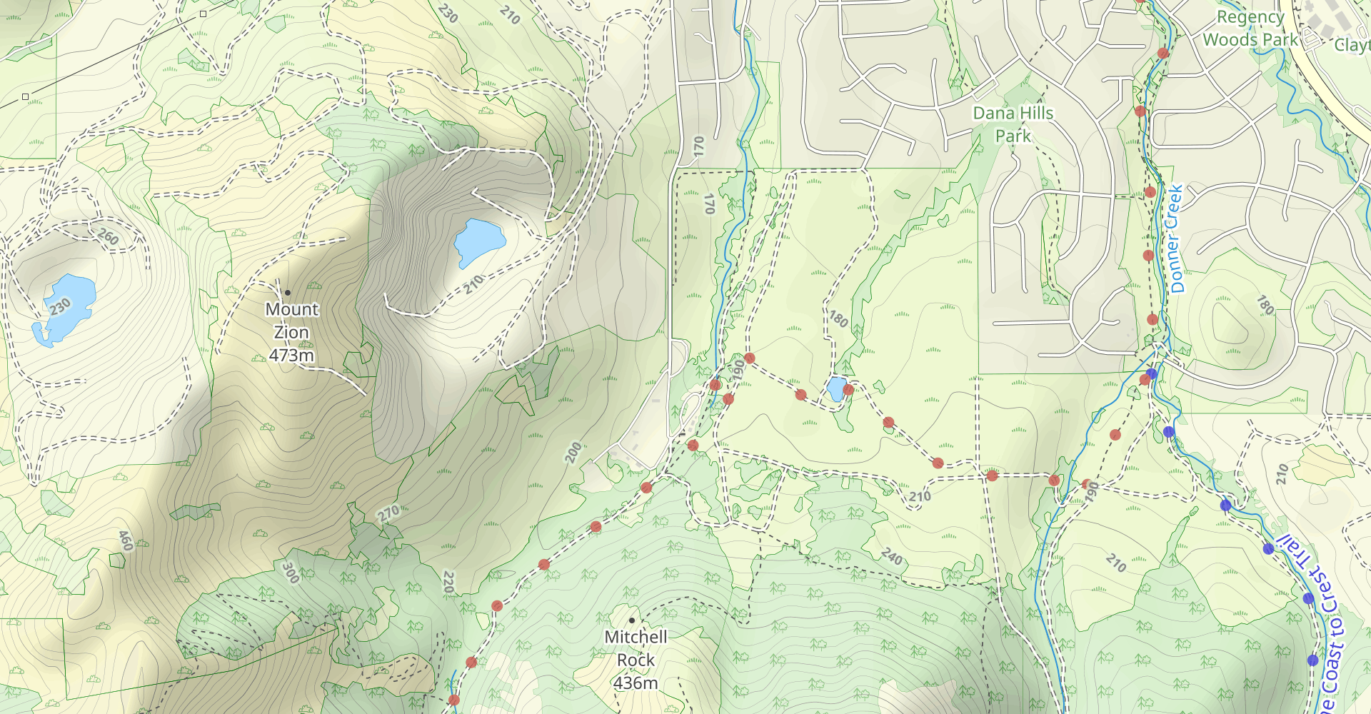 Mount Diablo Summit via Mitchell Canyon Loop