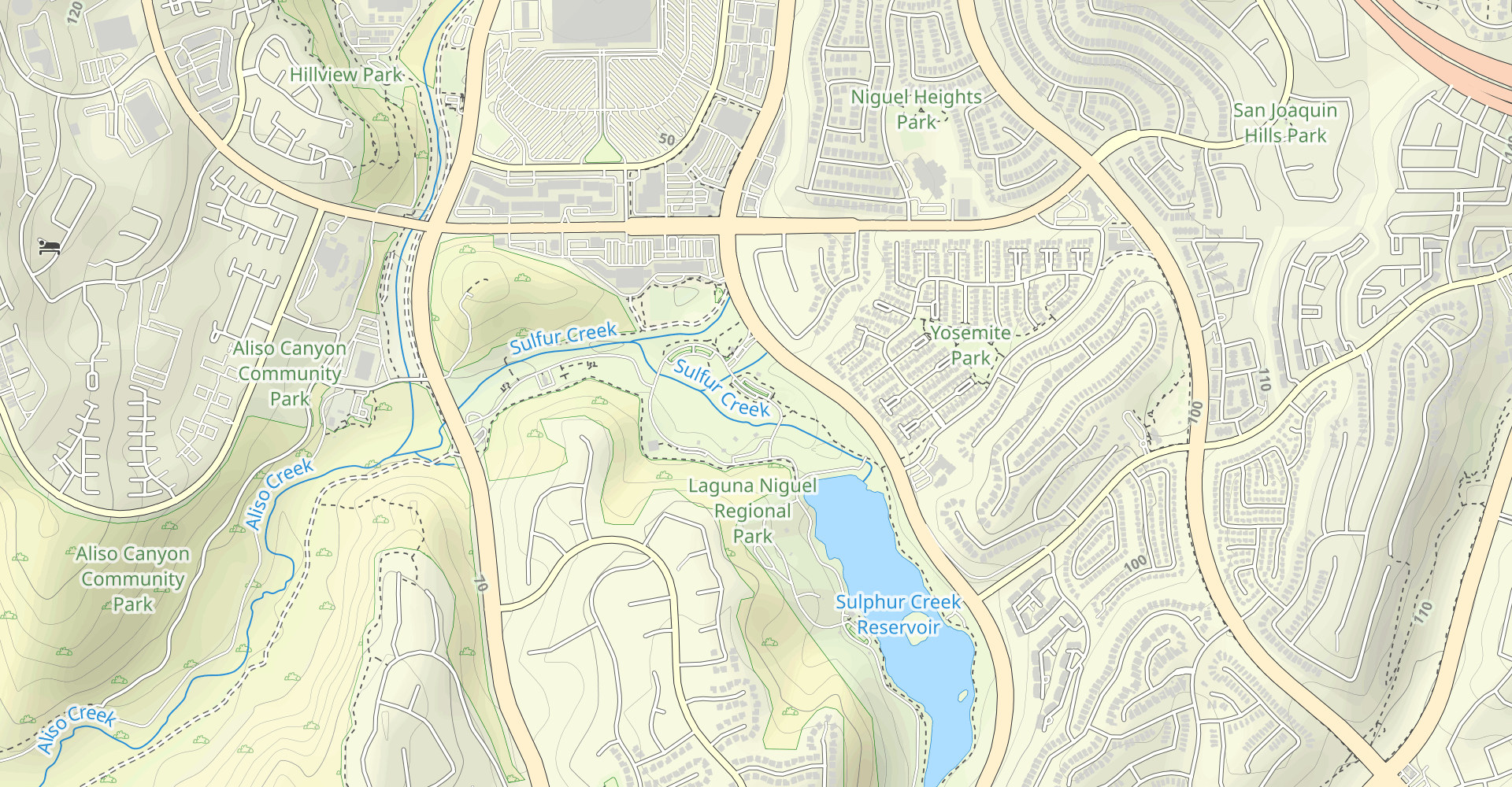 Sulphur Creek Reservoir Loop