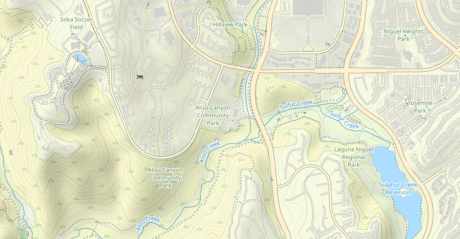 Aliso Creek and Wood Canyon Loop Trail