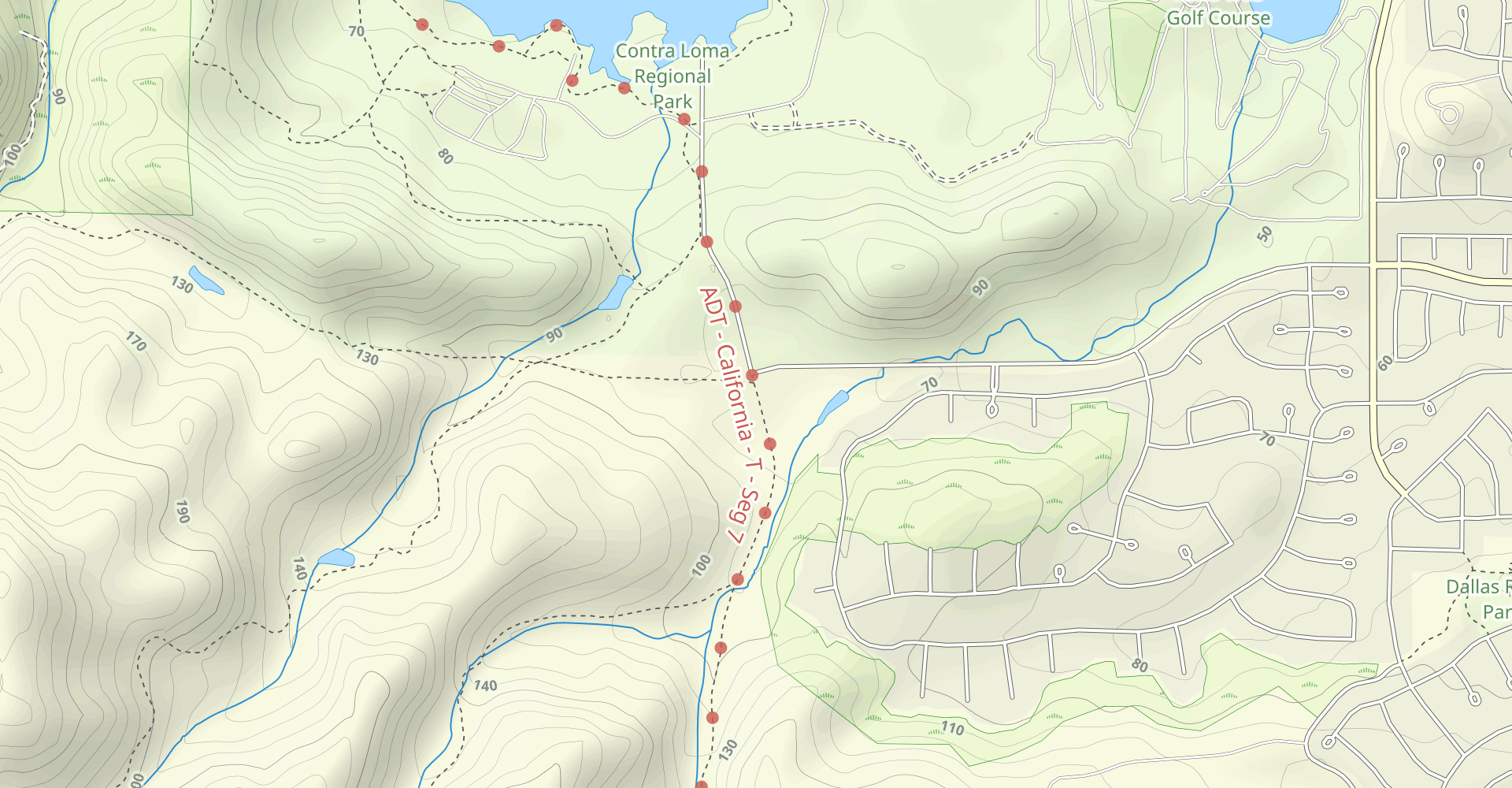 Ridge Trail to Old Homestead Trail Loop