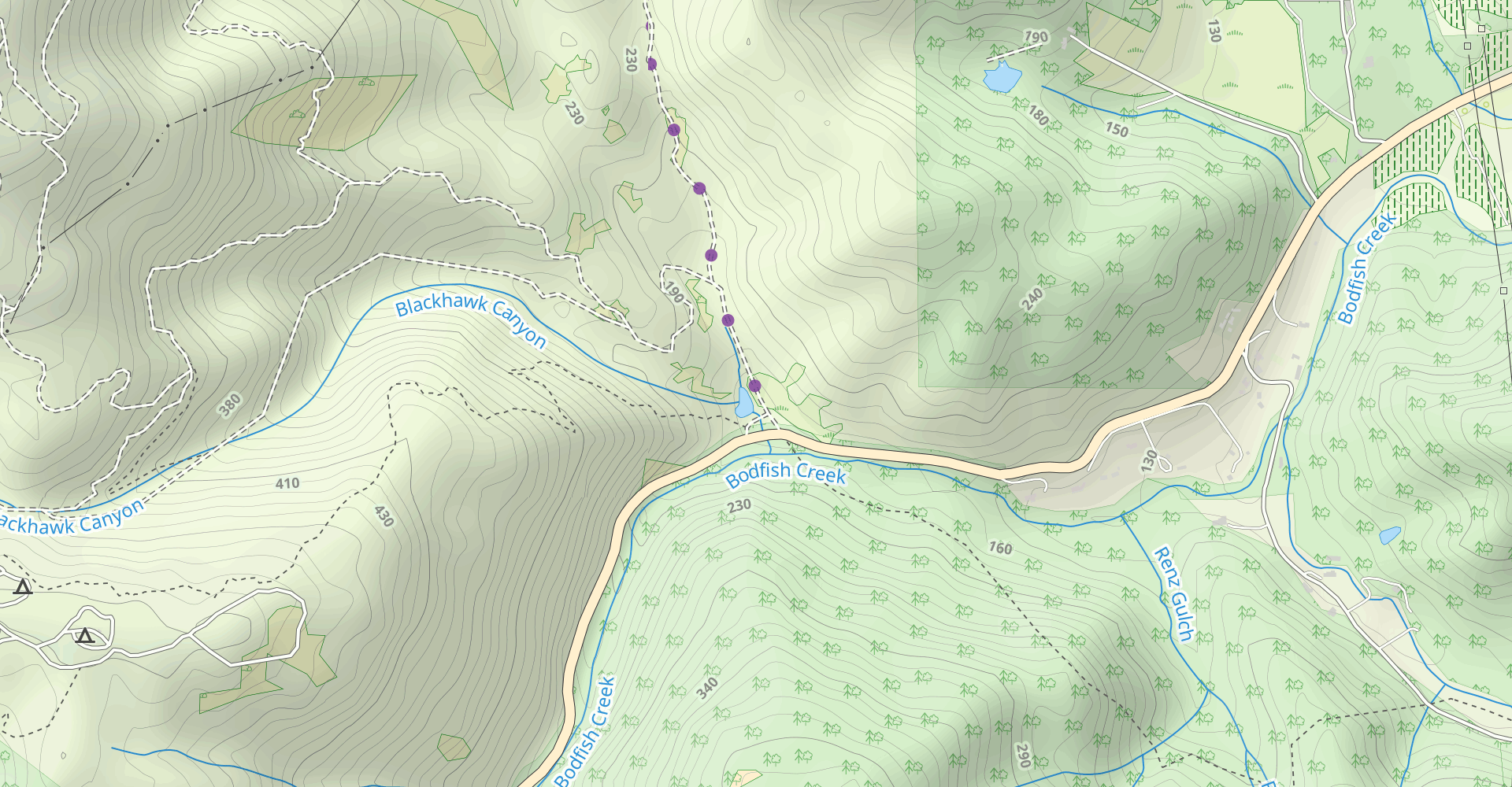 Ridge and Sprig Trails Loop